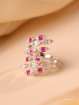 Twilight Spiral Ring -Free Size
