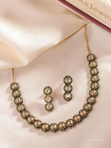 Kavisha Polki Necklace Set