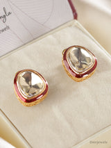 Aarvisha Moissanite Studs