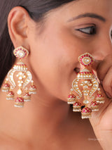 Aarvisha Royal Drop Jhumkas