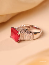 Royal Emerald & Ruby Statement Ring