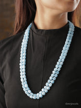 The Neelam Double-Strand Bead Mala