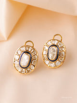 Ridhira Moissanite Stud Earrings