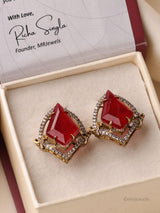 Miraana Prism Stud Earrings