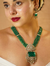 Heritage Emerald Statement Set