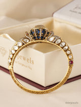 Moissanite Peacock Kada