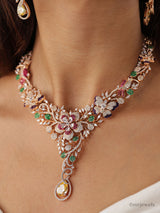Statement Floral Signature MRJewels Necklace Set