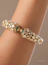Royal Moissanite Polki Kada