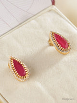 Moissanite Stud Screw Back