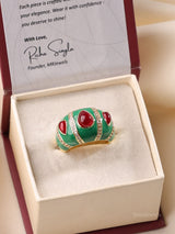 Noir Emerald Luxury Ring