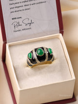 Noir Emerald Luxury Ring
