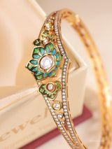 Polki Floral Bracelet