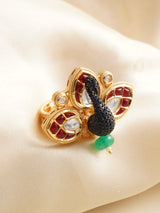 Designer Peacock Statement Ring