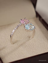 Swarovski Stone Adjustable Ring