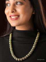 Multicolour Kundan Beaded Long Necklace