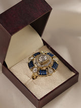 Statement Polki Ring- Adjustable Size