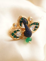 Designer Peacock Statement Ring