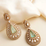 Polki Teardrop Earrings