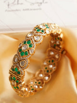 Naaz Polki Kundan Kada Bangles –Openable
