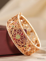 Aabha Polki Filigree Kada