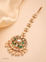 Kundan Polki Maangtika