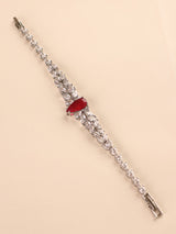 Elara Solitaire Tennis Bracelet