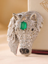Royale Emerald Brooch