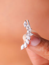 Serena Marquise Ear Climber