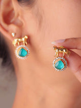 Panther Teardrop Earrings