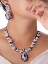Jade-Mist Couronne — Beaded Necklace Set