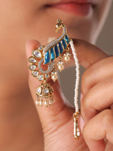 Royal Statement EarCuff with Jhumka