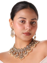 Shehzadi Polki Kundan Set