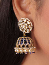 Polki Statement Jhumkas