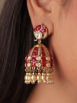 Aarohi Kundan Jhumka Earrings