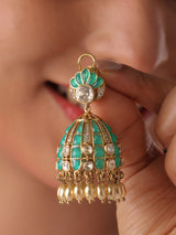 Aarohi Kundan Jhumka Earrings
