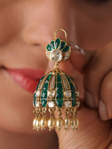 Aarohi Kundan Jhumka Earrings
