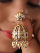 Aarohi Kundan Jhumka Earrings