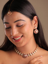 Aaranya Classic Kundan Choker Set