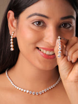 Eternal Spark Tennis Necklace Set