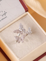 Aurelia Butterfly Luxe Ring