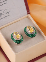 Alia Diamond Statement Studs