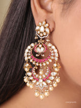 Zehra Noor Peacock Chandbali Earrings