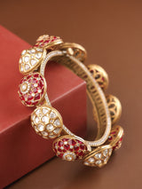 Royal Polki Meenakari Pacheli Kada Openable