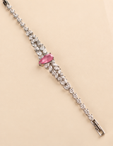 Elara Solitaire Tennis Bracelet