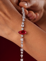Vanya Solitaire Tennis Bracelet