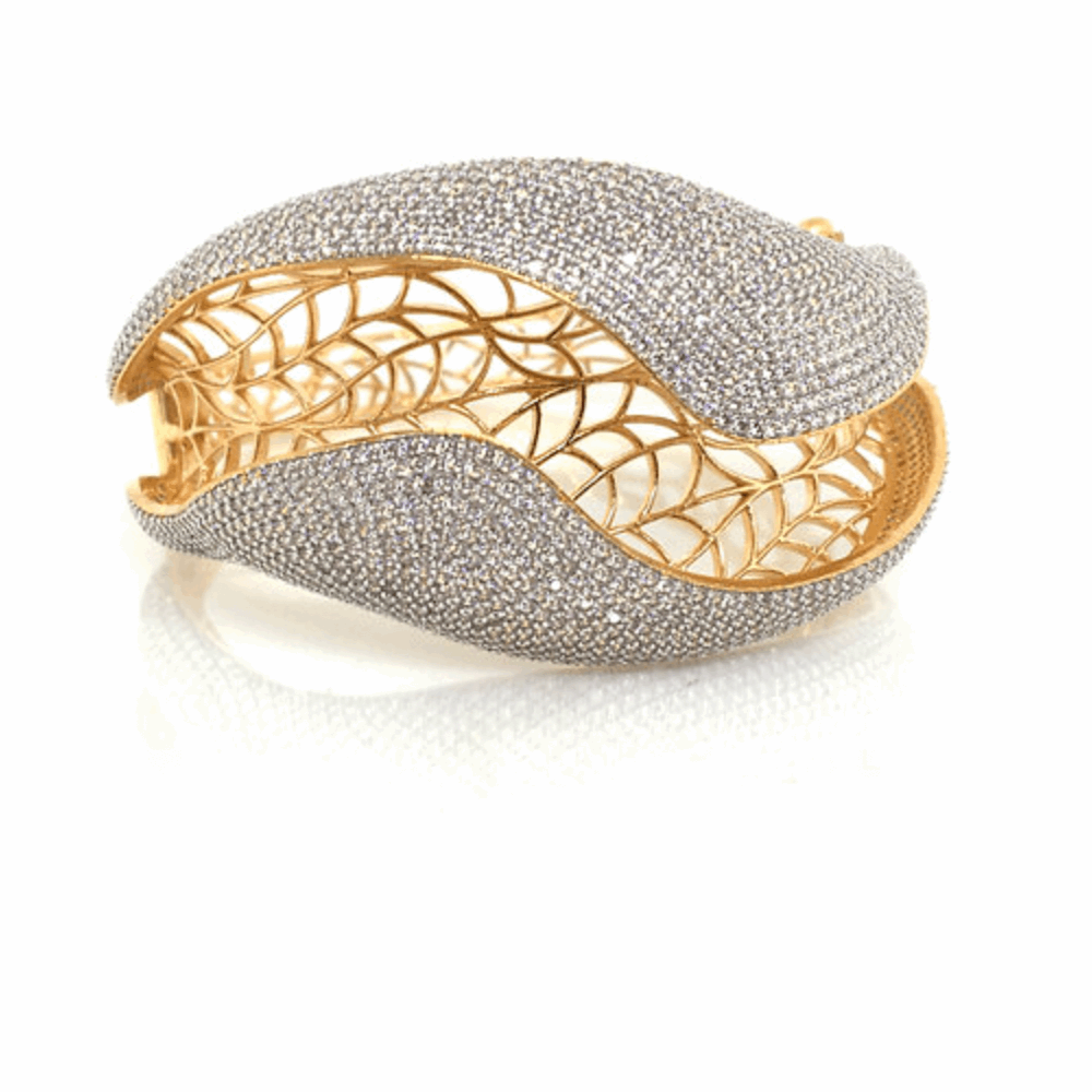 Designer Diamond Bracelet-Openable