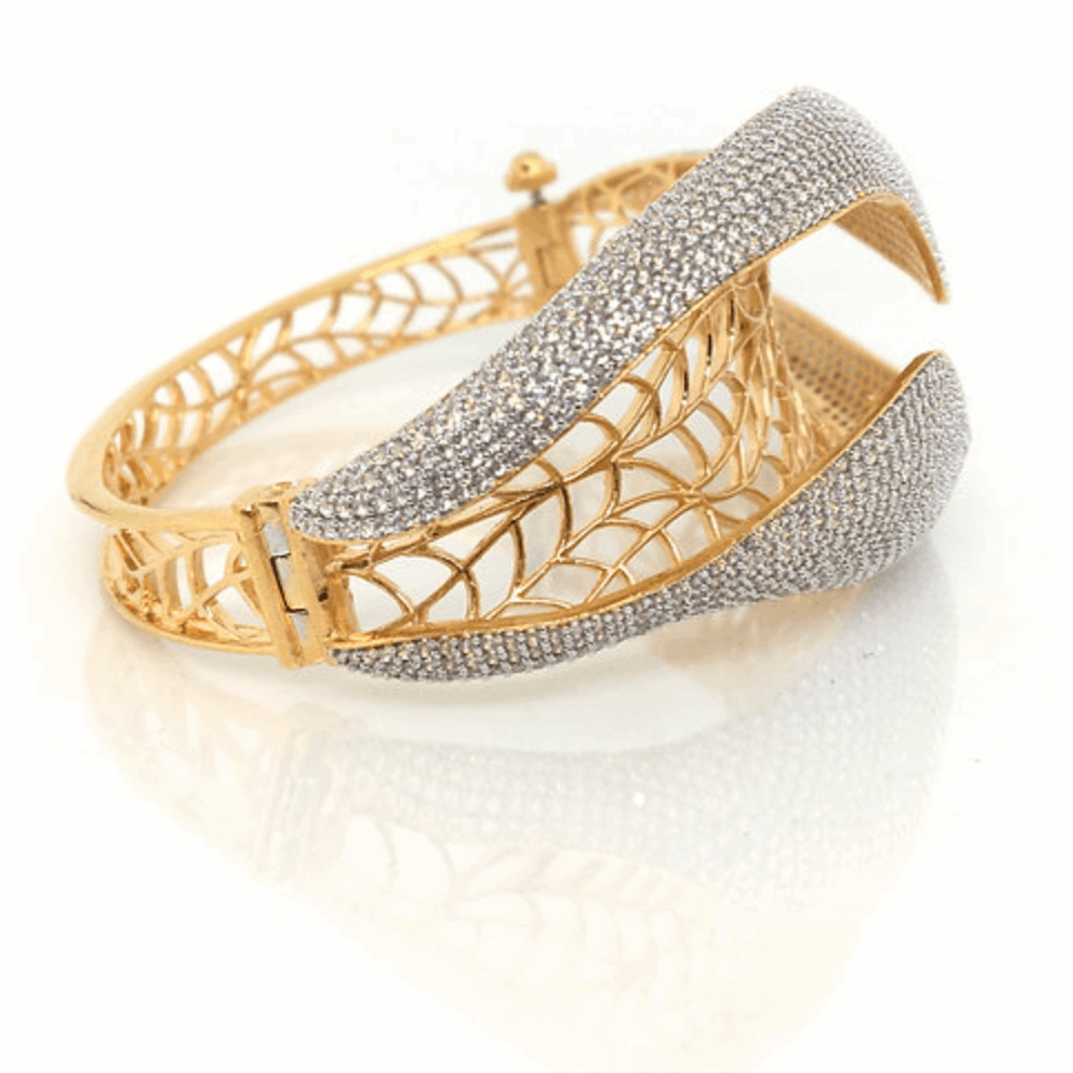 Designer Diamond Bracelet-Openable