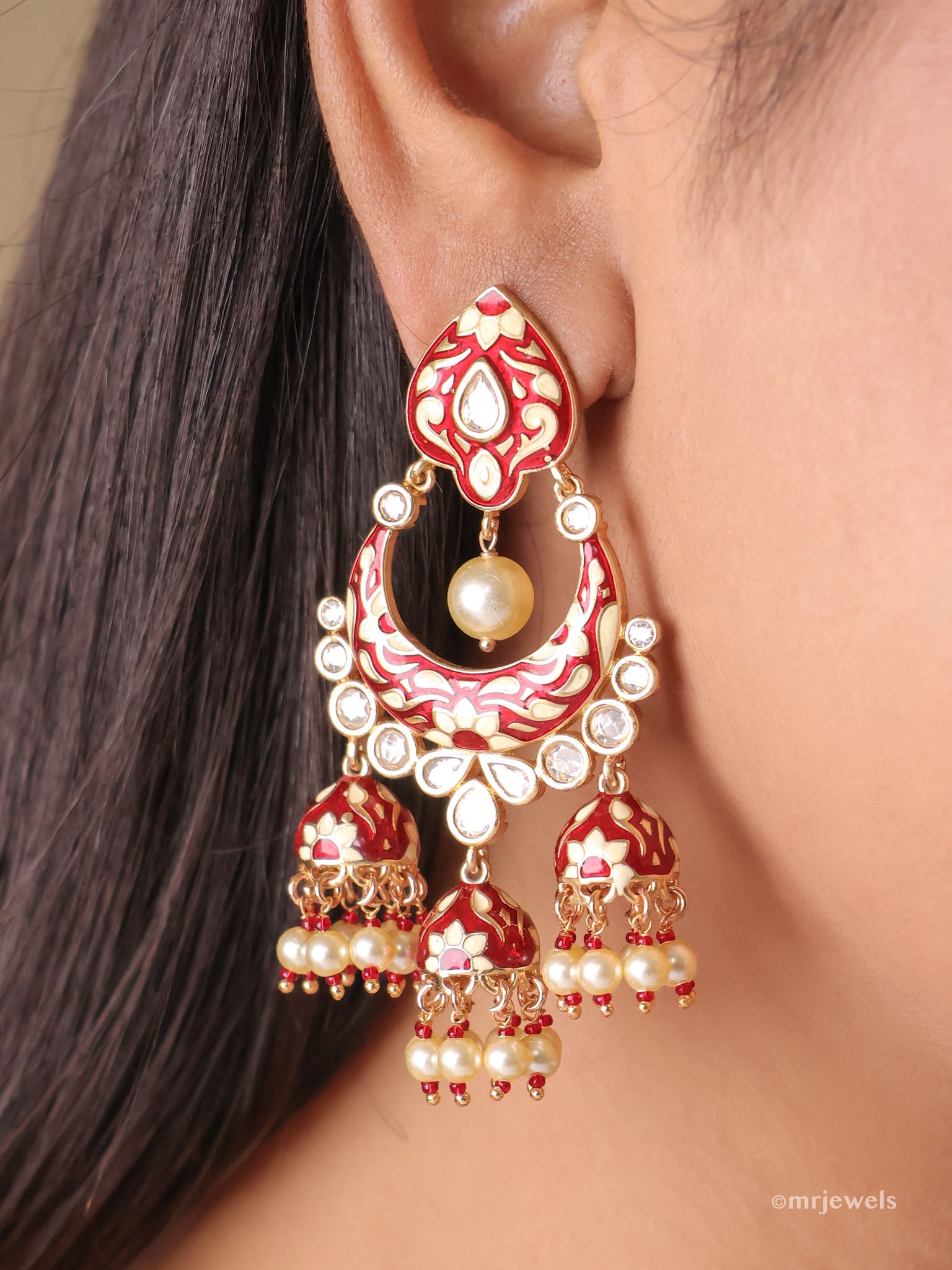 Jhumka Long Earrings
