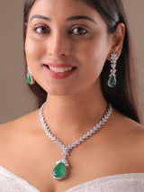 Celeste Teardrop Pendant Set