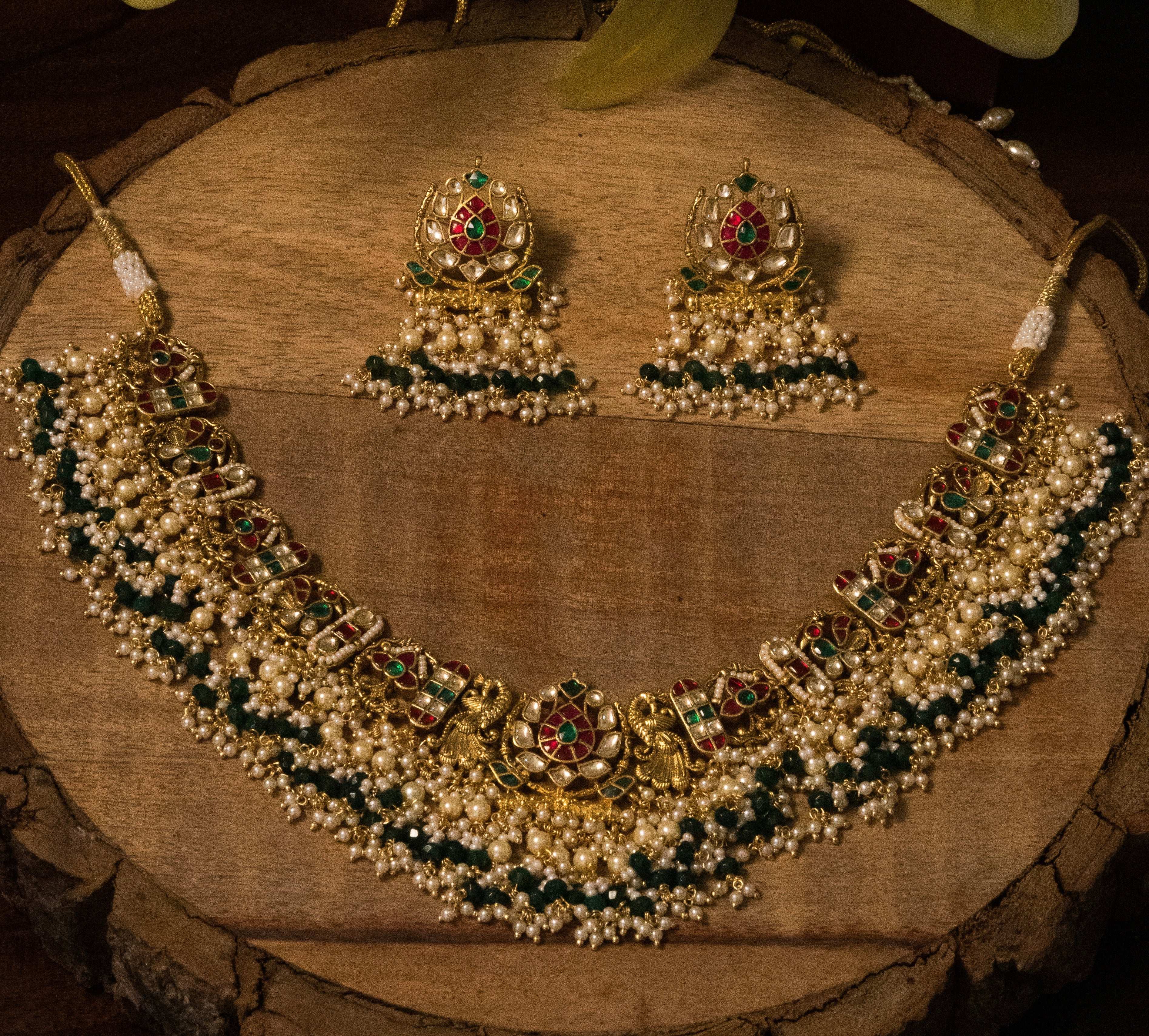 Royal Heritage Exclusive Pachi Kundan Set